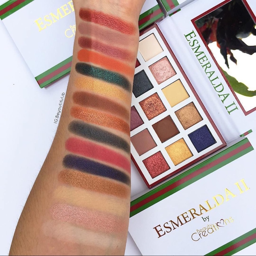 Beauty Creations Esmarelda II Palette NWT
